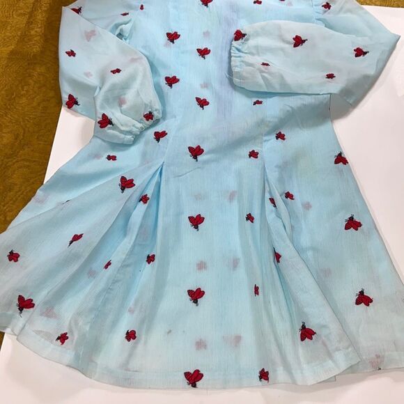 Vintage Handmade High Dress 10/12 - Picture 1 of 16